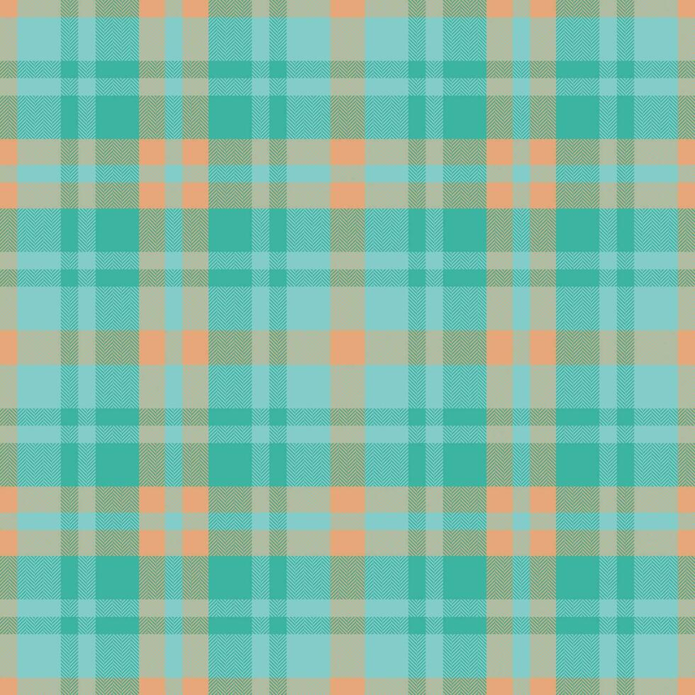 Plaid seamless pattern. Check fabric texture. Vector textile print.