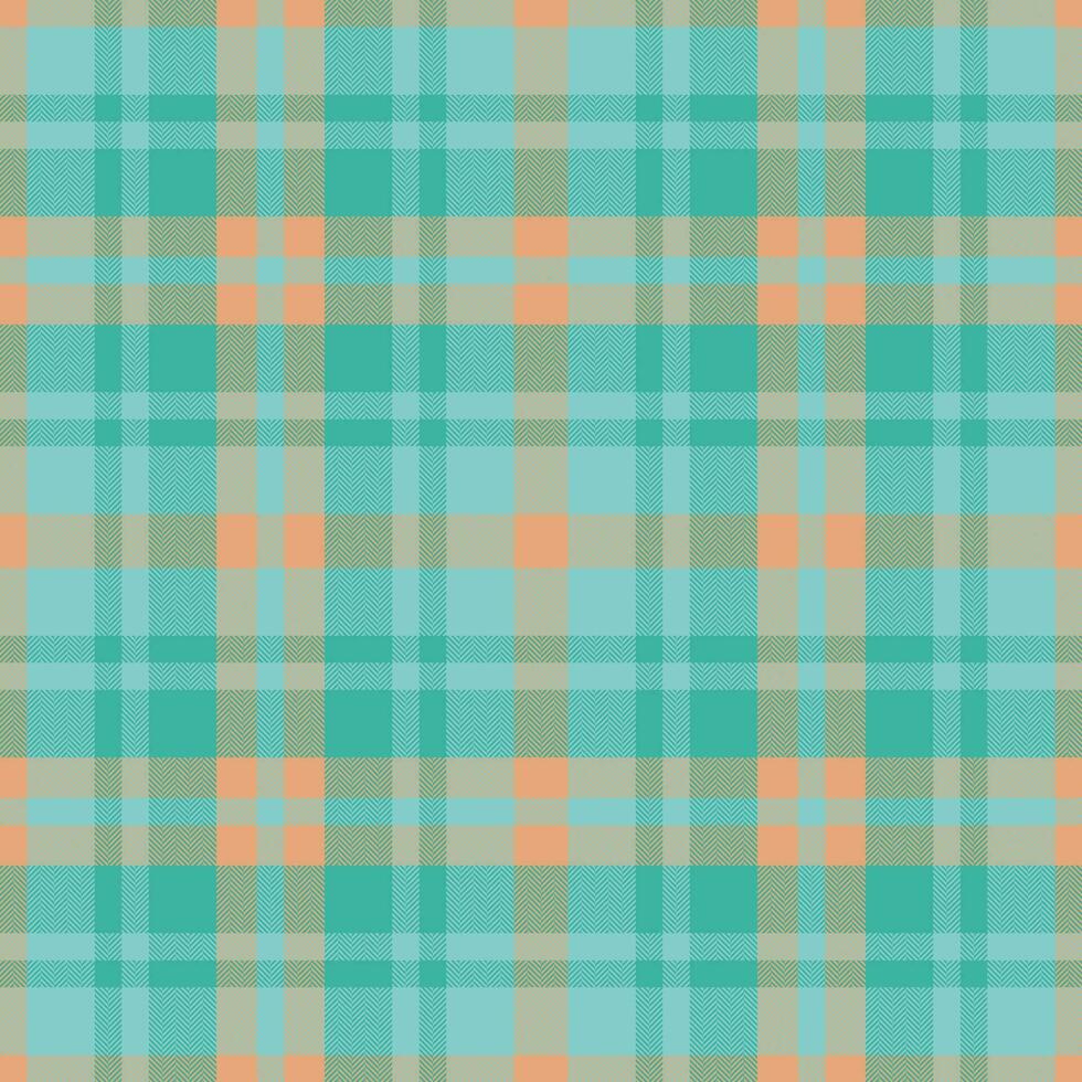 Plaid seamless pattern. Check fabric texture. Vector textile print.