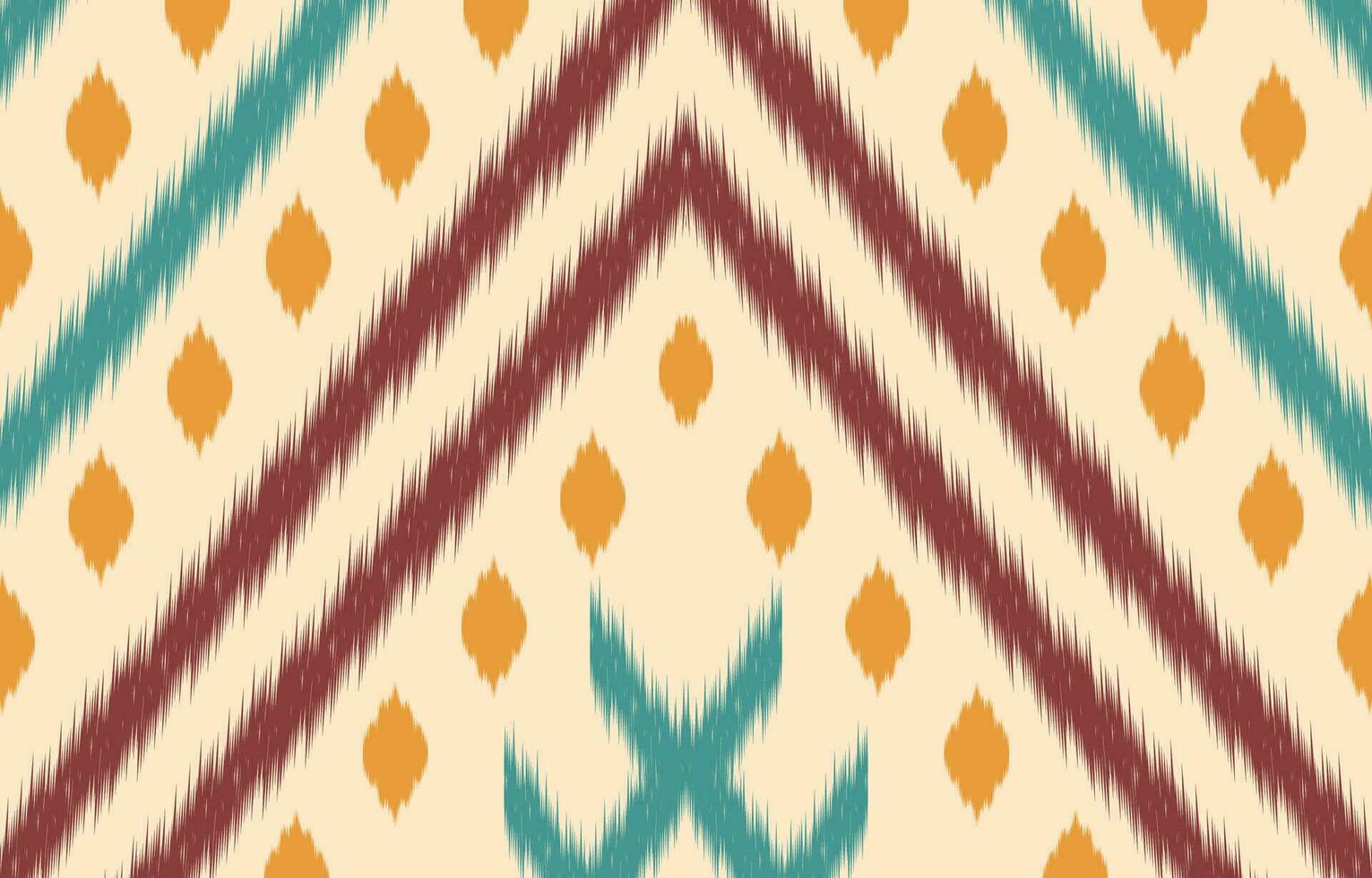 Ethnic abstract ikat art. Aztec ornament print. geometric ethnic pattern seamless  color oriental.  Design for background ,curtain, carpet, wallpaper, clothing, wrapping, Batik, vector illustration.