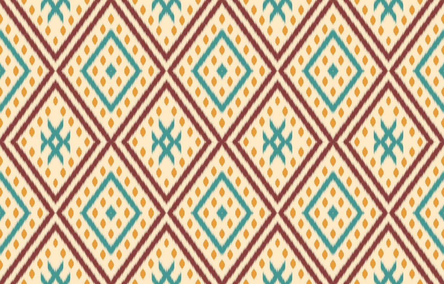 Ethnic abstract ikat art. Aztec ornament print. geometric ethnic pattern seamless  color oriental.  Design for background ,curtain, carpet, wallpaper, clothing, wrapping, Batik, vector illustration.