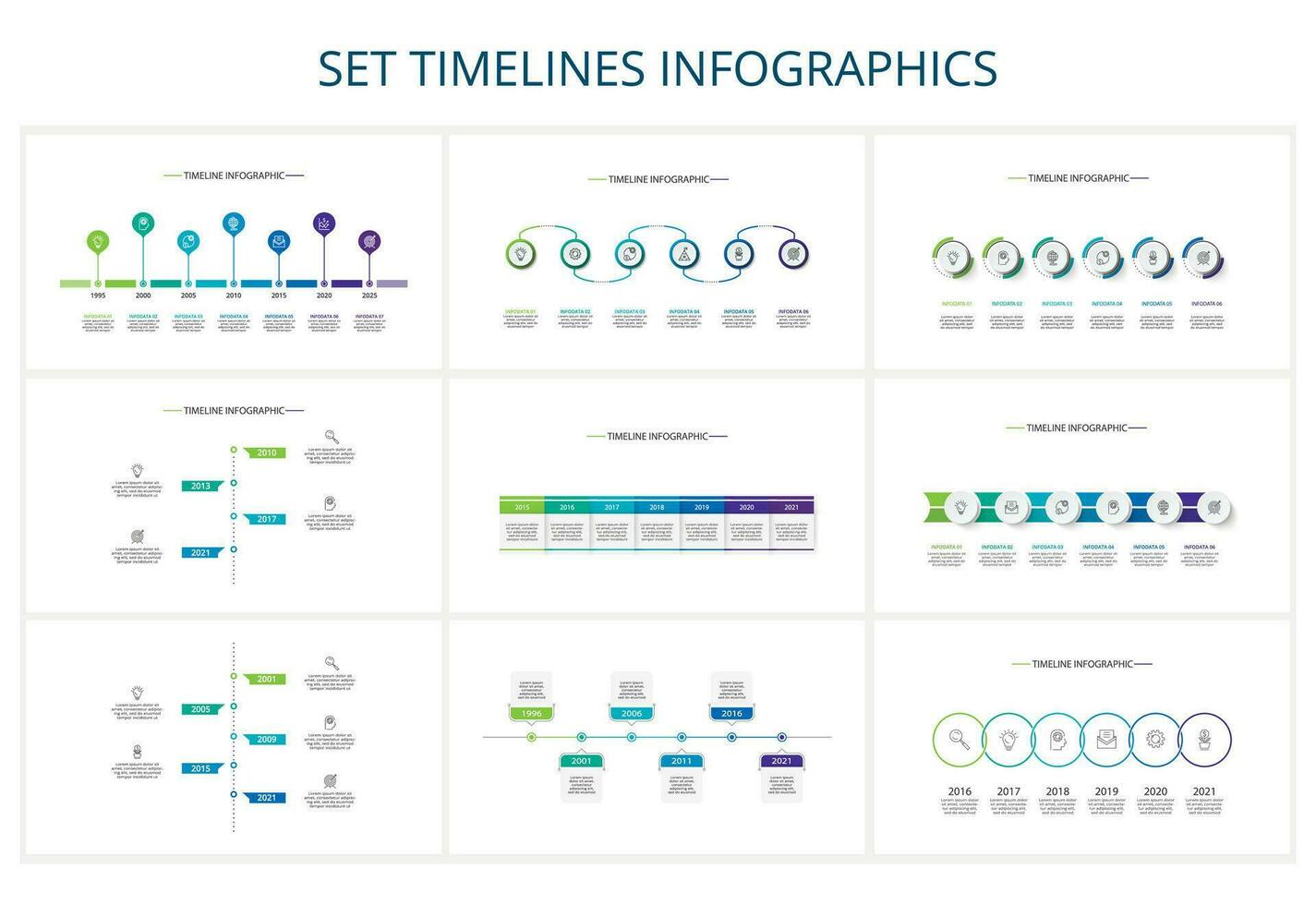 creativo concepto para infografía con 5, 6, 7 7 pasos, opciones, partes o procesos. negocio datos visualización vector