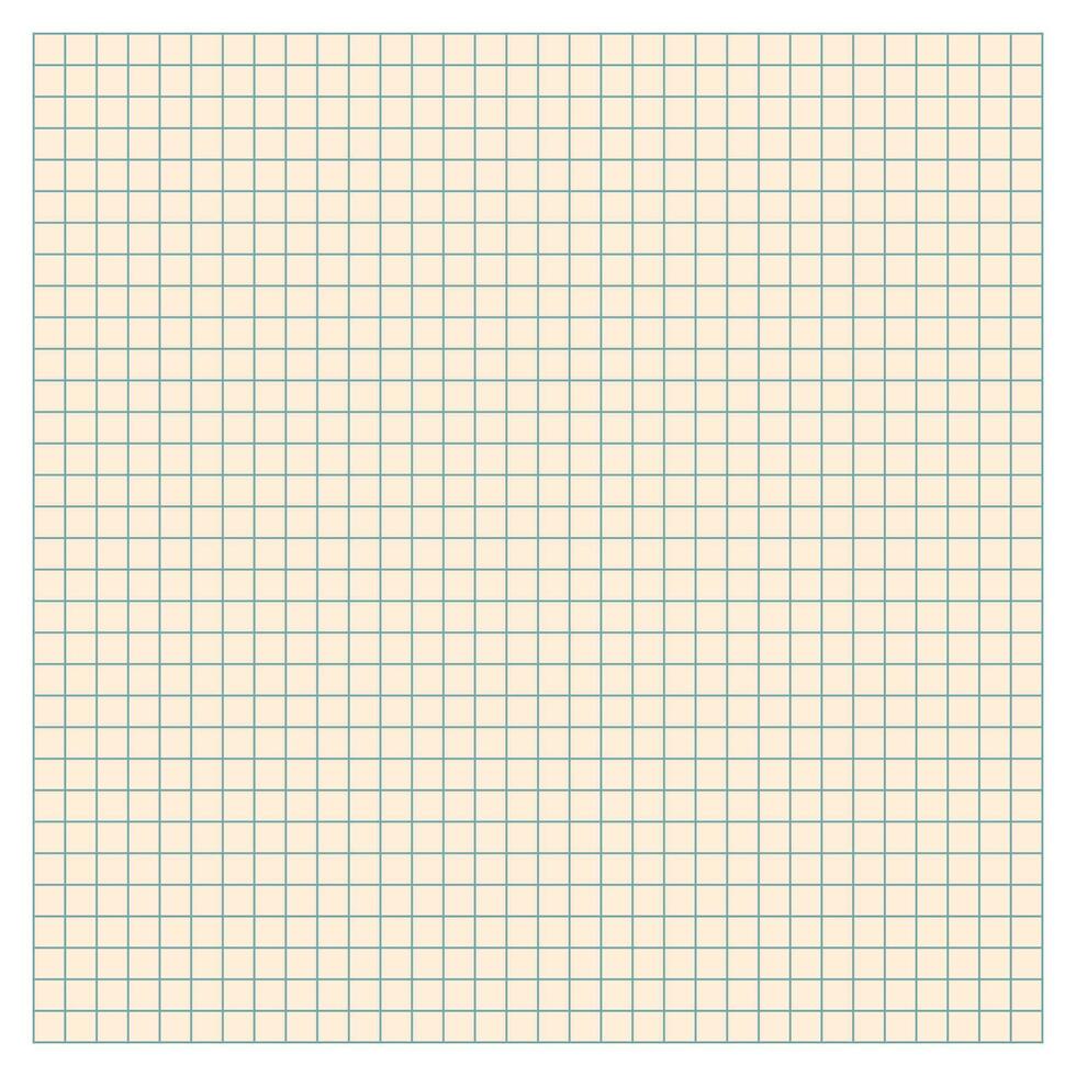 Checkered paper texture and blank notebook sheet with grid, note page , educational notebook, notepad for mathematics, notepaper vector illustration.