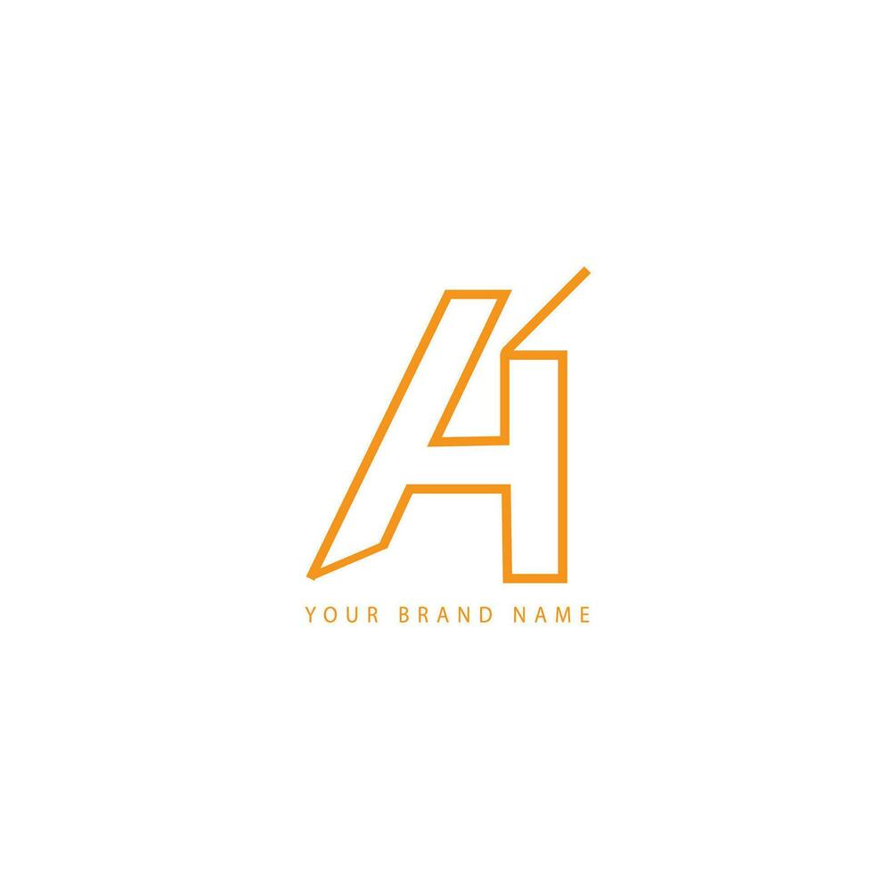 A Text Logo Design Different Style vector