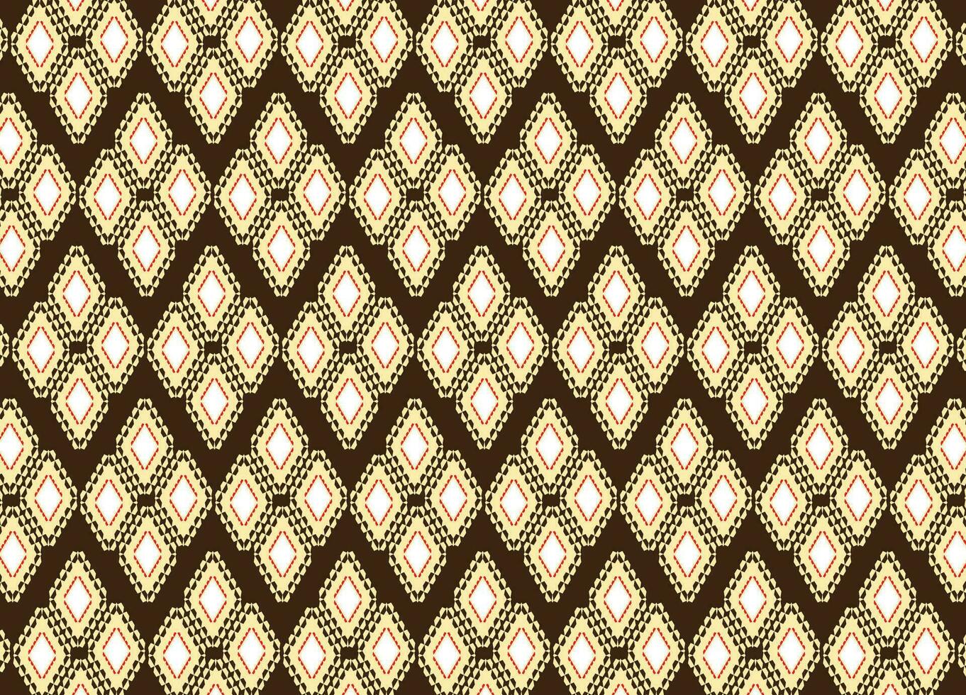 Tribal fabric, traditional fabric ethnic, abstract geometric ikat pattern. Handmade Aztec fabric carpet decoration wallpaper boho native vector background