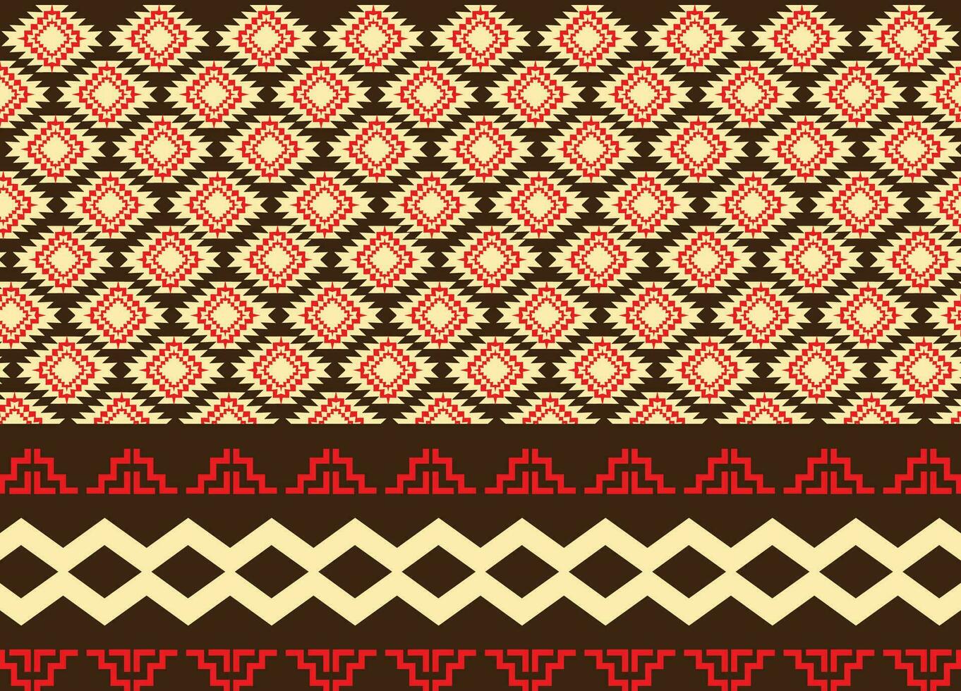 étnico tribal tela textil tradicional sin costura modelo resumen geométrico antecedentes vector