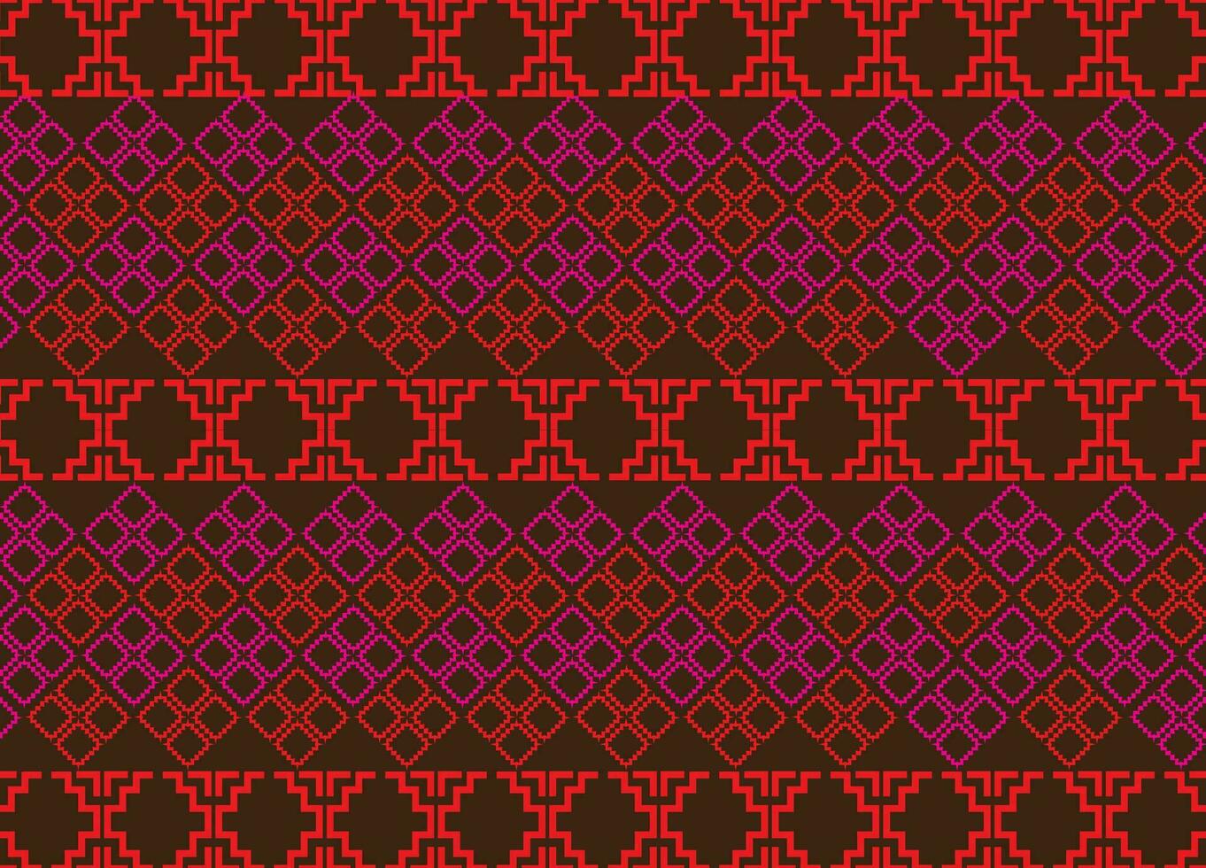 étnico tribal tela textil tradicional sin costura modelo resumen geométrico antecedentes vector