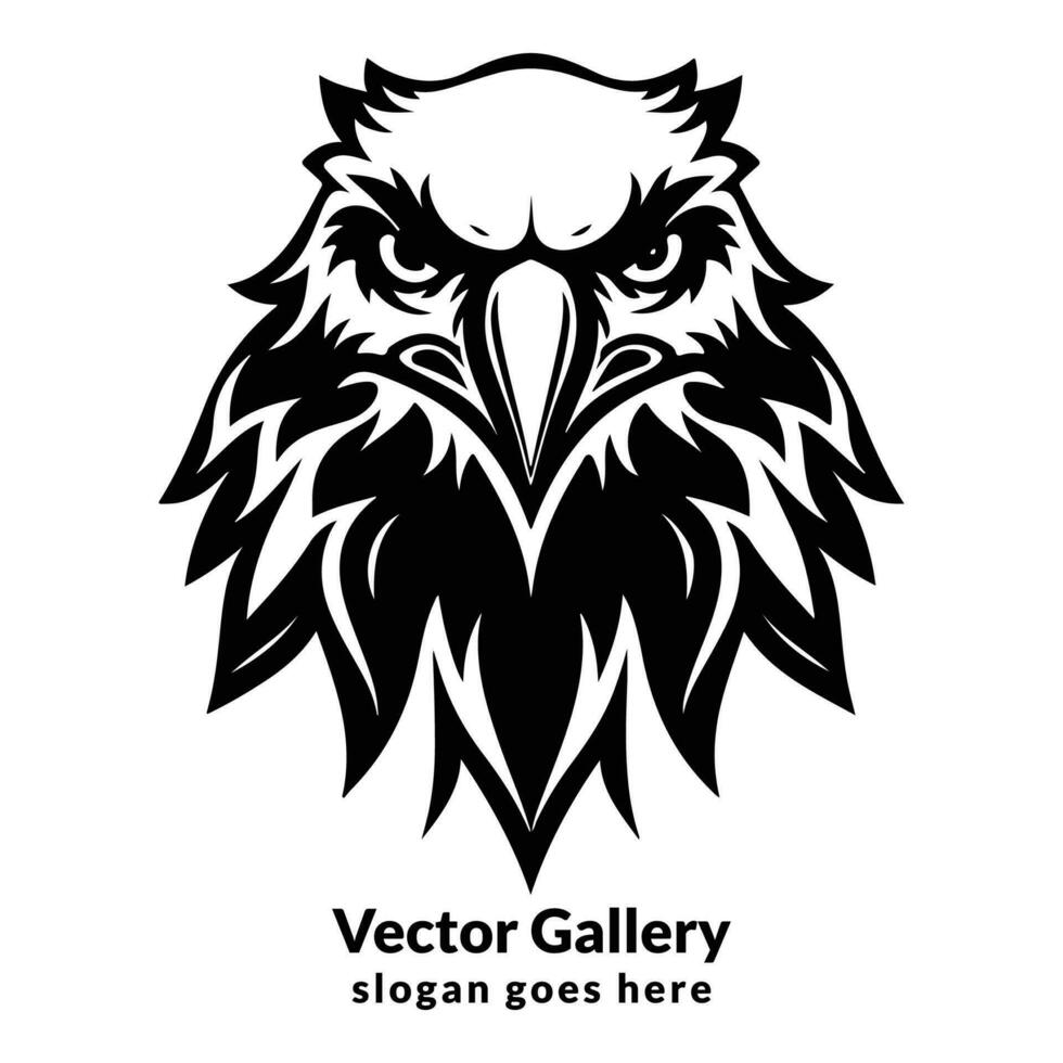 Eagle logo and tattoo vector