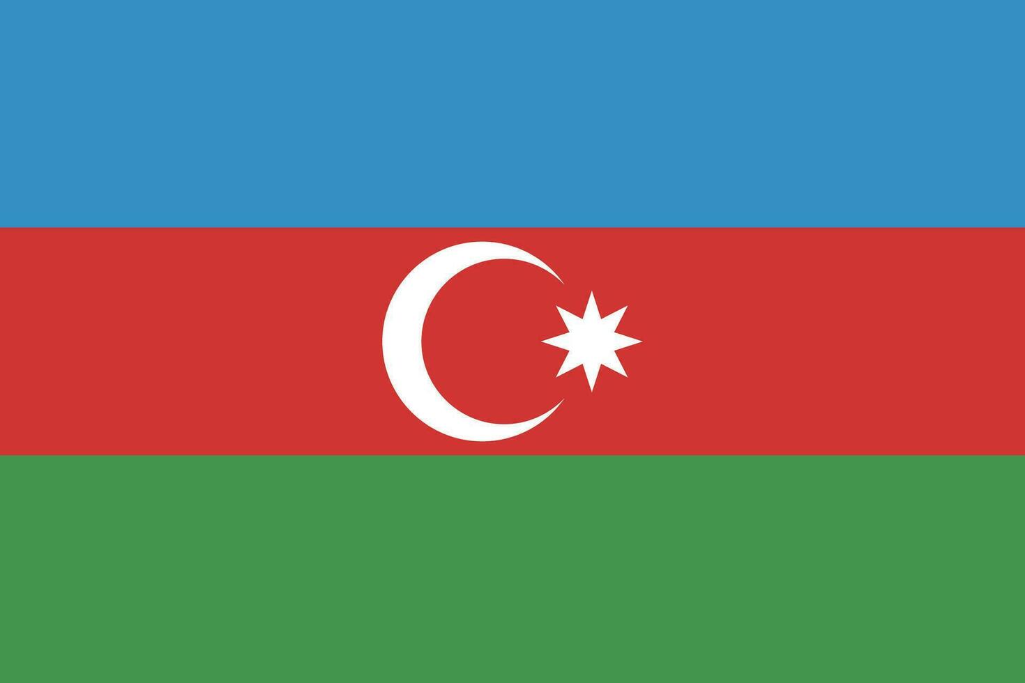Azerbaijan flag national emblem graphic element illustration vector