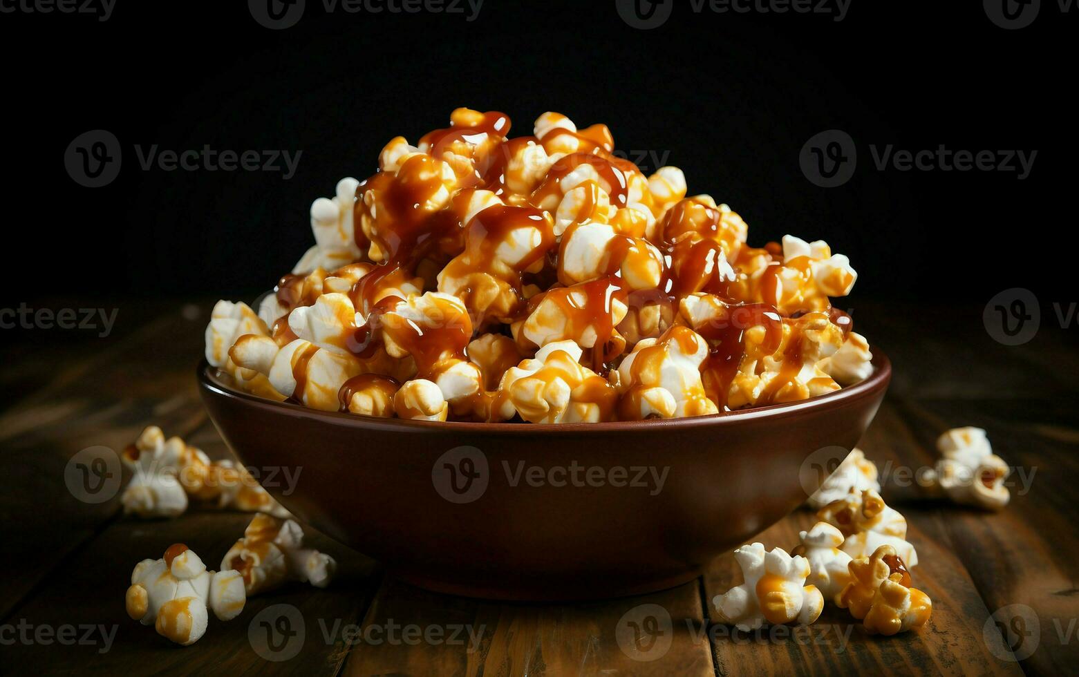 AI generated Savory Caramel Corn photo