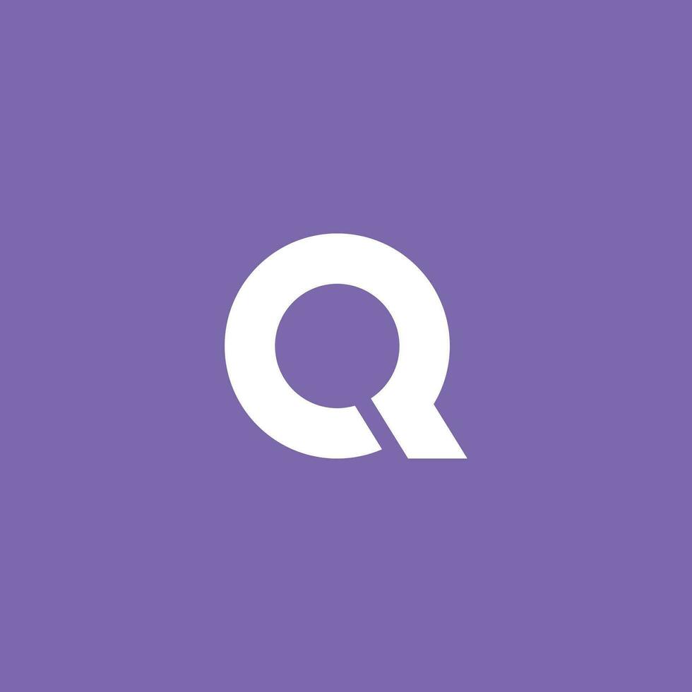 Letter Q modern creative letter logo vector
