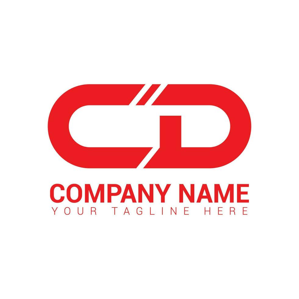 Letter CD DC creative elegant Monogram. Premium Business logo icon. vector
