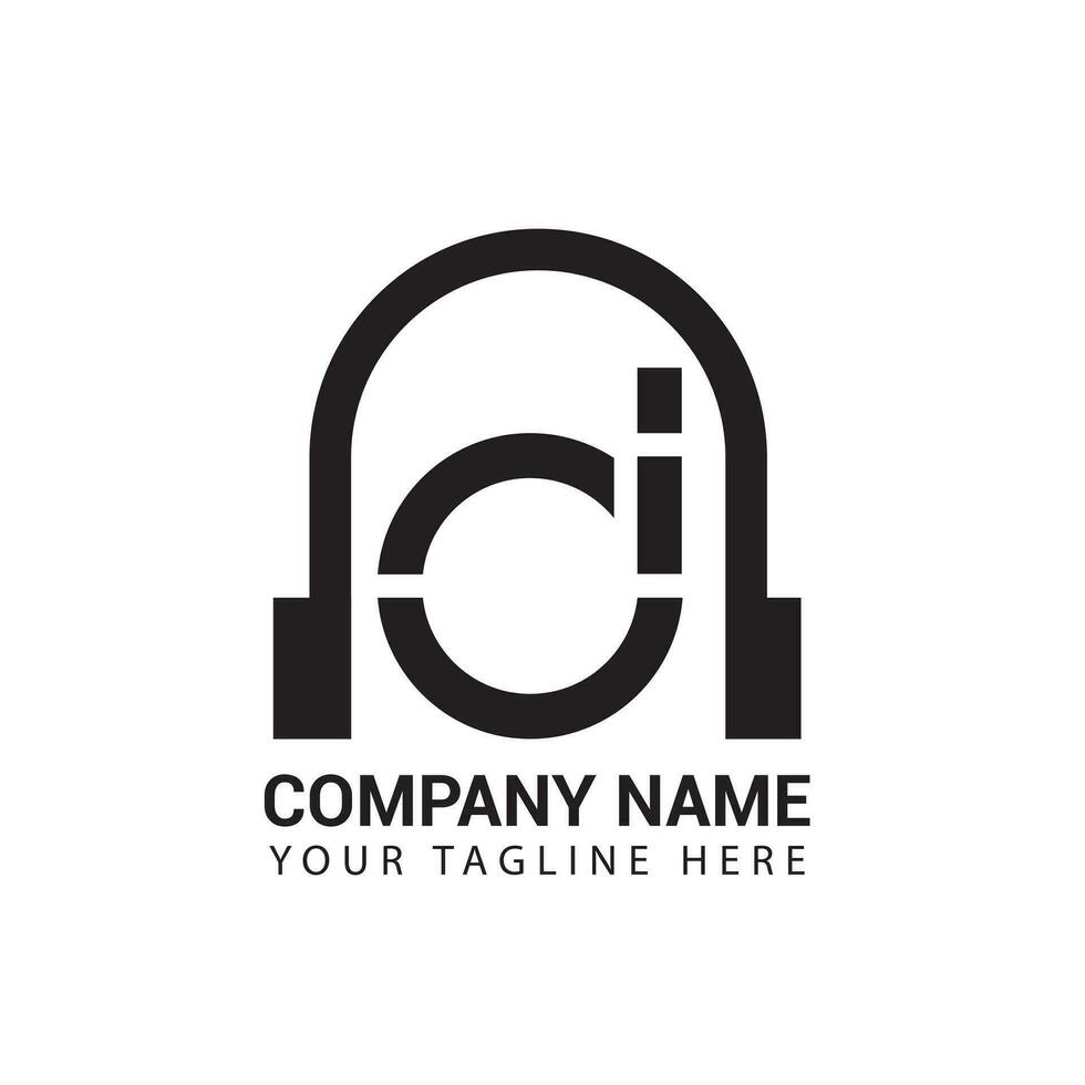 Alphabet letters Initials Monogram logo IJ, IJ INITIAL, IJ letter vector