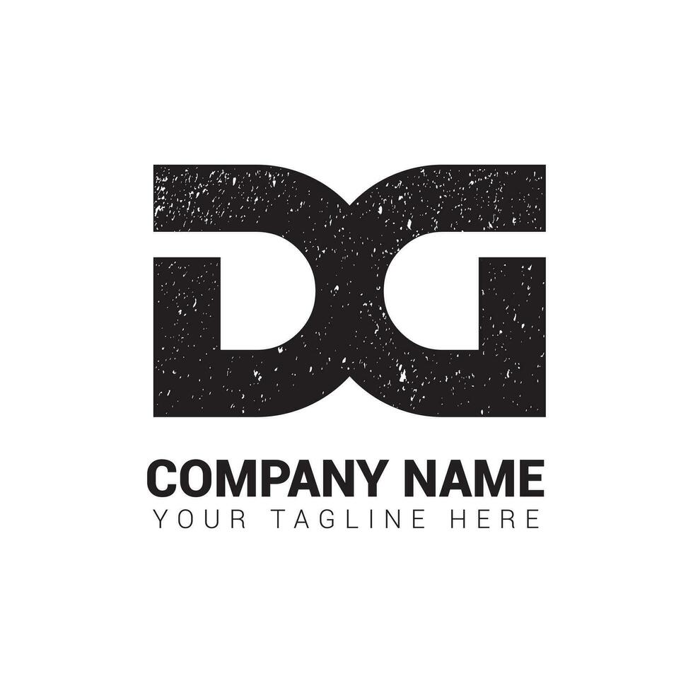 Creative Innovative Initial DG logo and GD logo. DG Letter Minimal luxury Monogram. GD Professional initial design. Premium Business typeface. Alphabet symbol and sign. vector