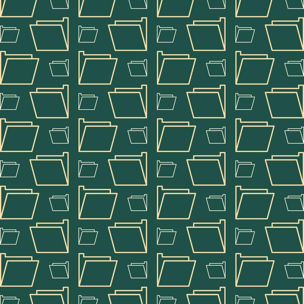 Folder vector design repeating trendy pattern illustration background