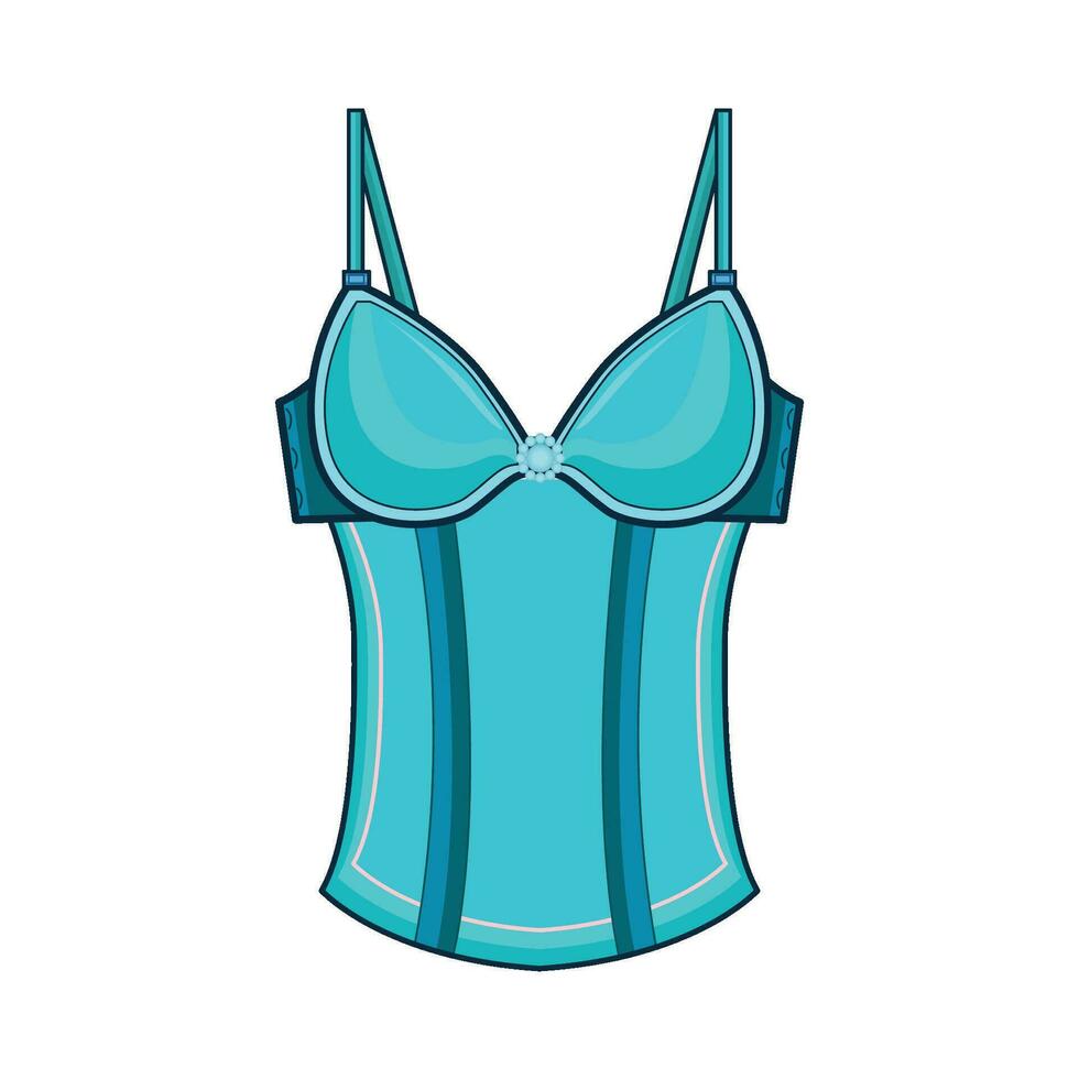 illustration of female underwear vector