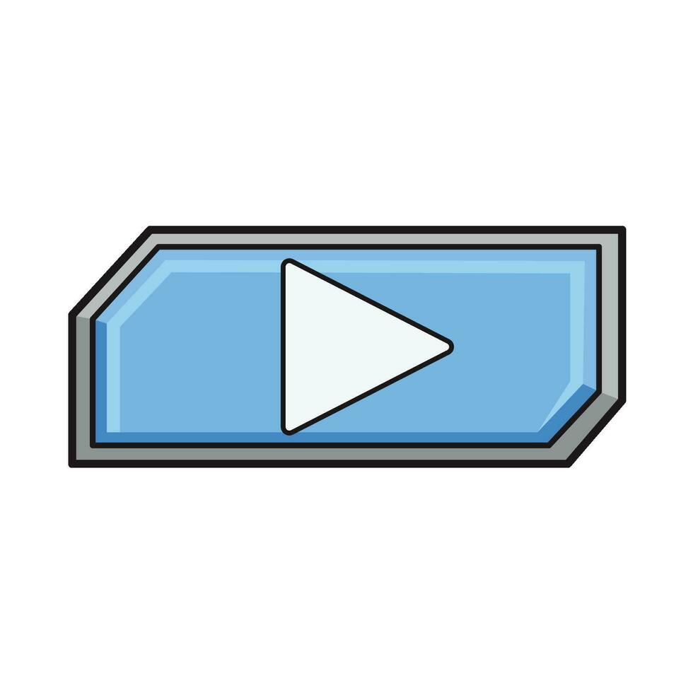 play button illustration vector