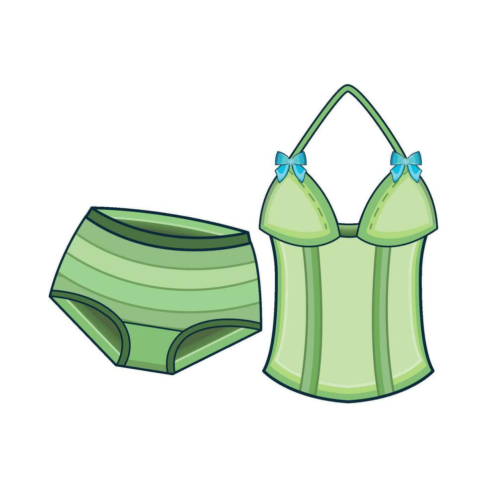 illustration of underwear vector