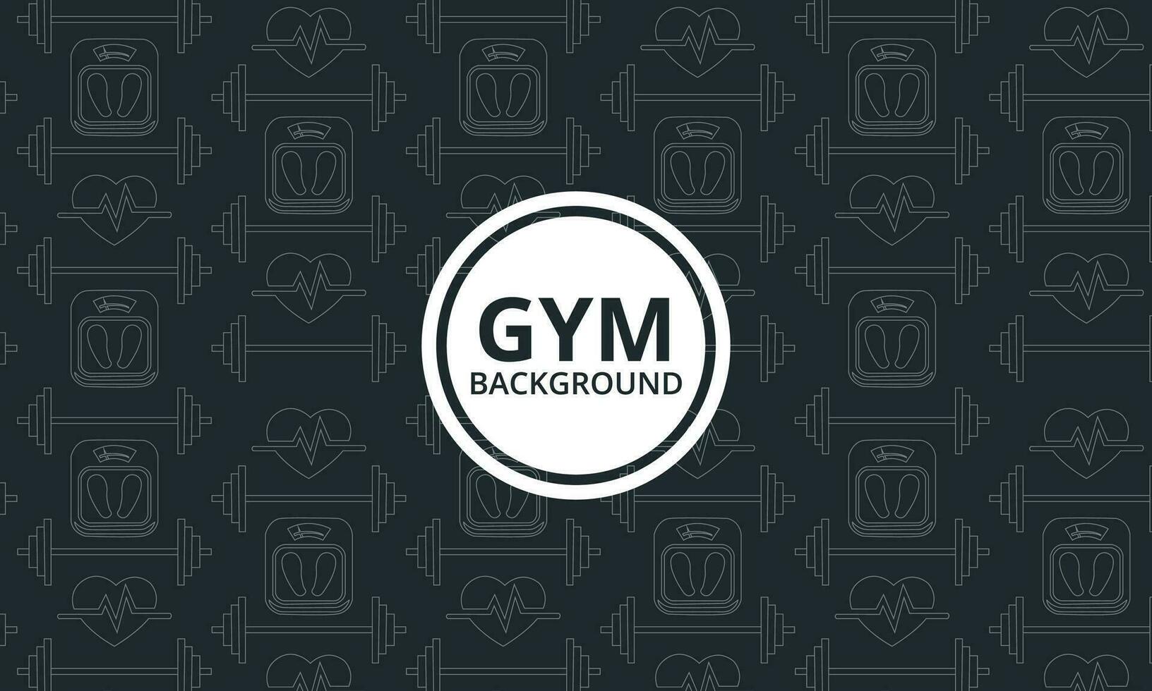 Vector gym pattern. Gym seamless background 36531290 Vector Art at Vecteezy