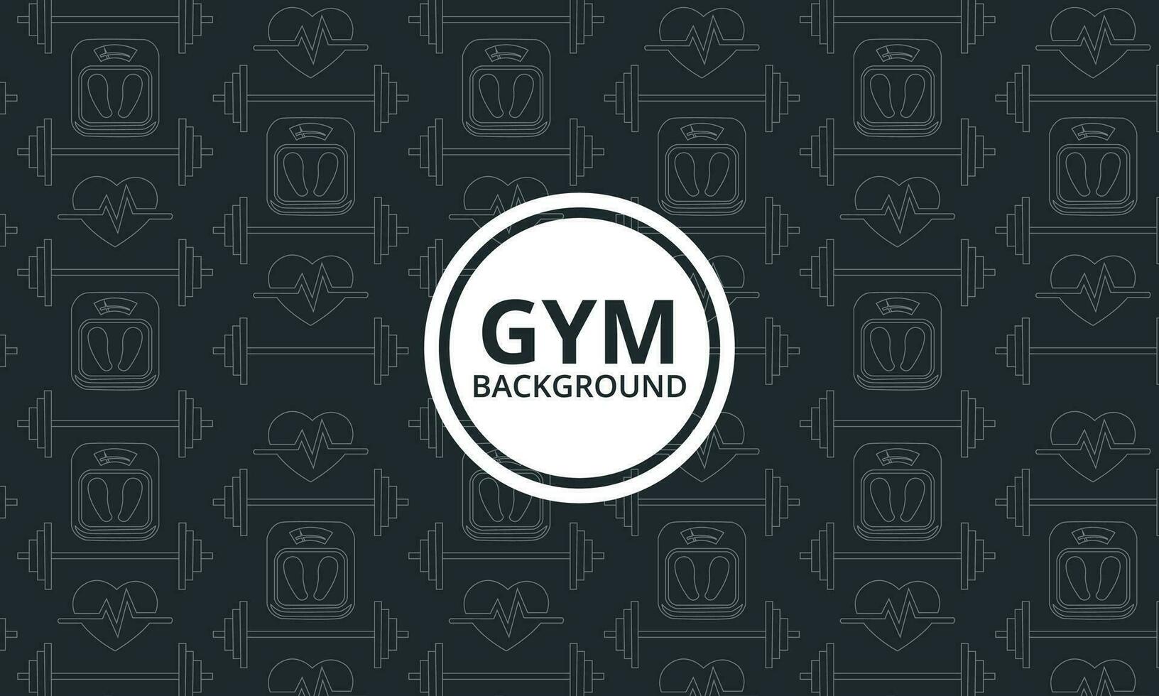 vector gimnasio modelo. gimnasio sin costura antecedentes