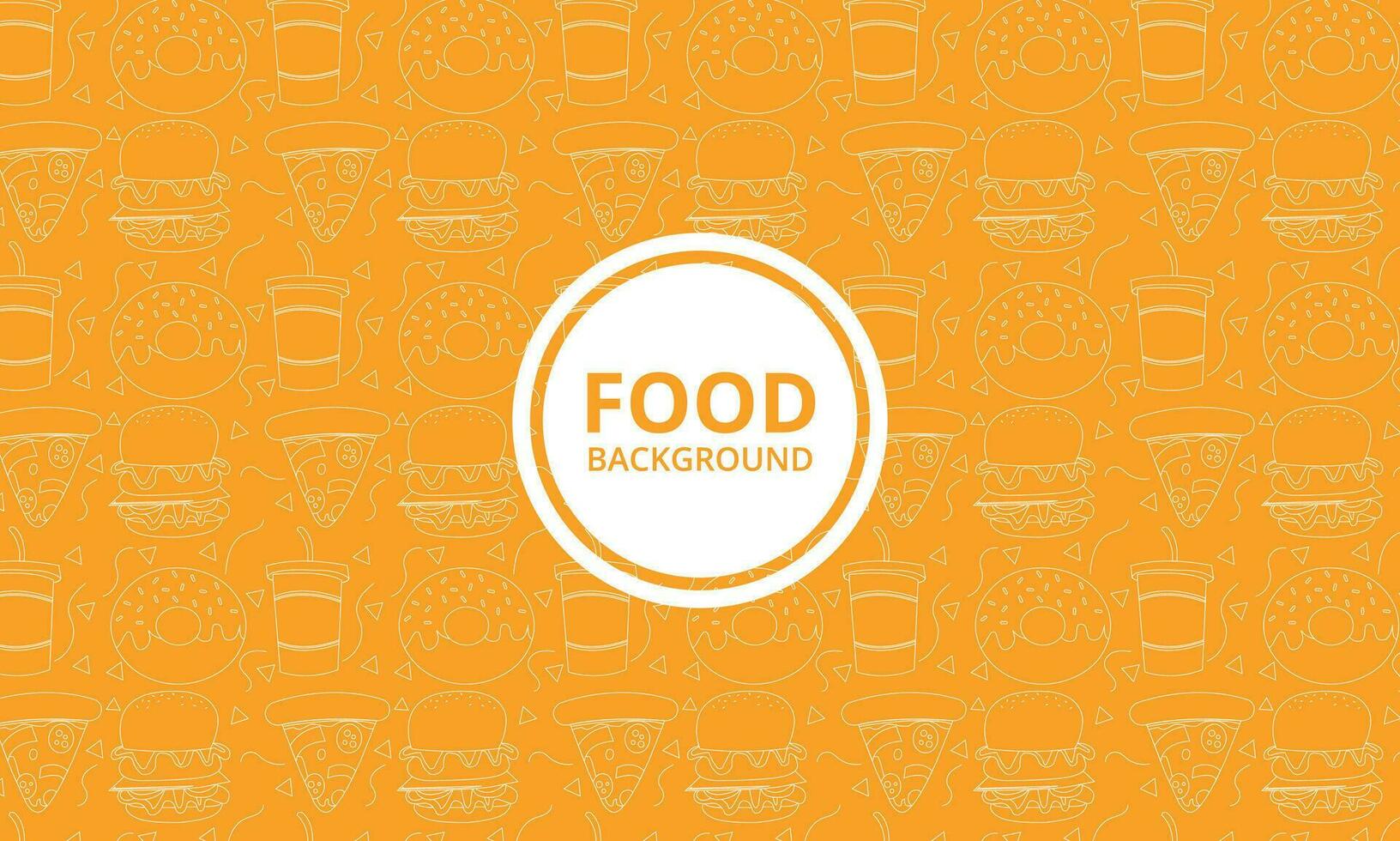 Seamless pattern with outline icons on a theme kitchen accessories and food , a dark outline on a light background vector