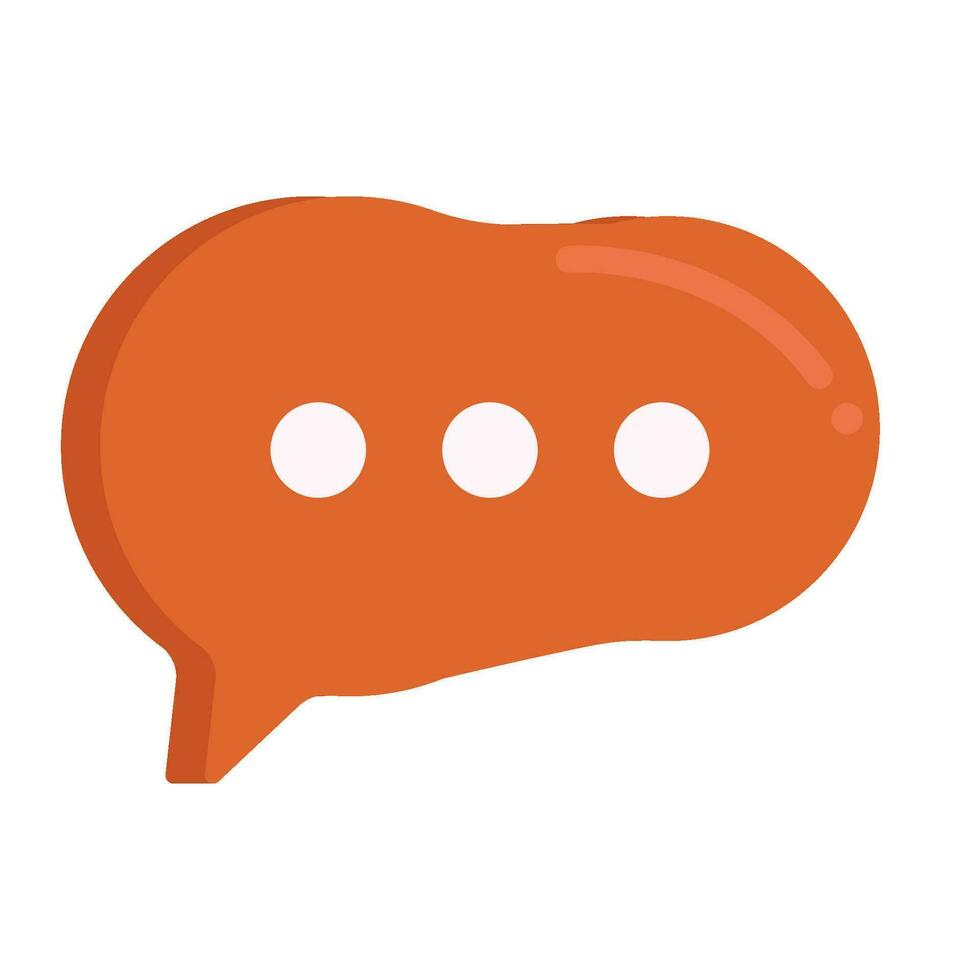 speech bubble communication illustration vector