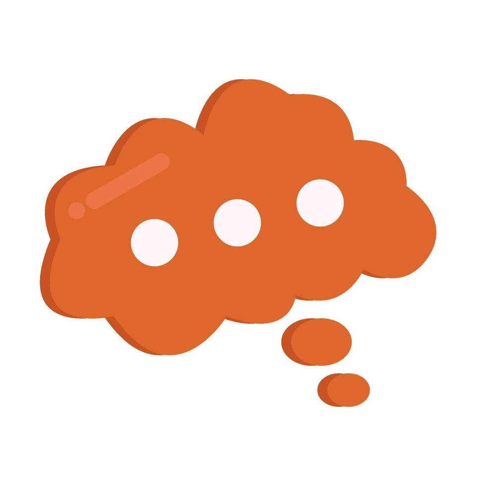 cloud speech bubble communication illustration vector