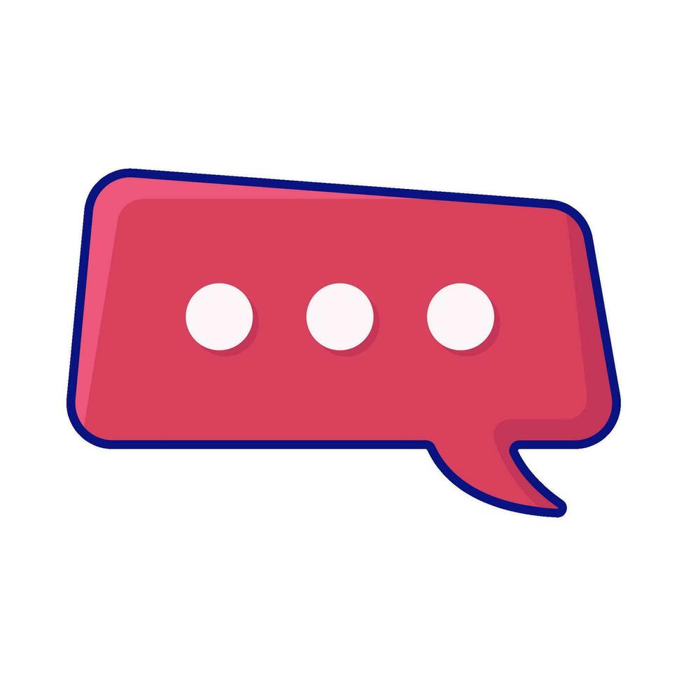 speech bubble communication illustration vector