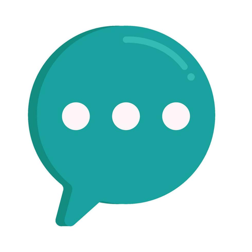 speech bubble communication illustration vector