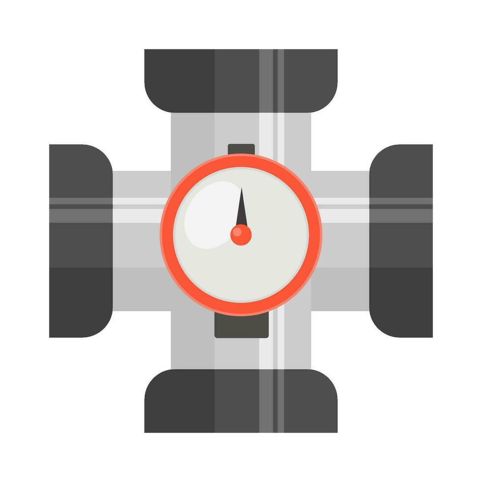 pipe water with speed illustration vector