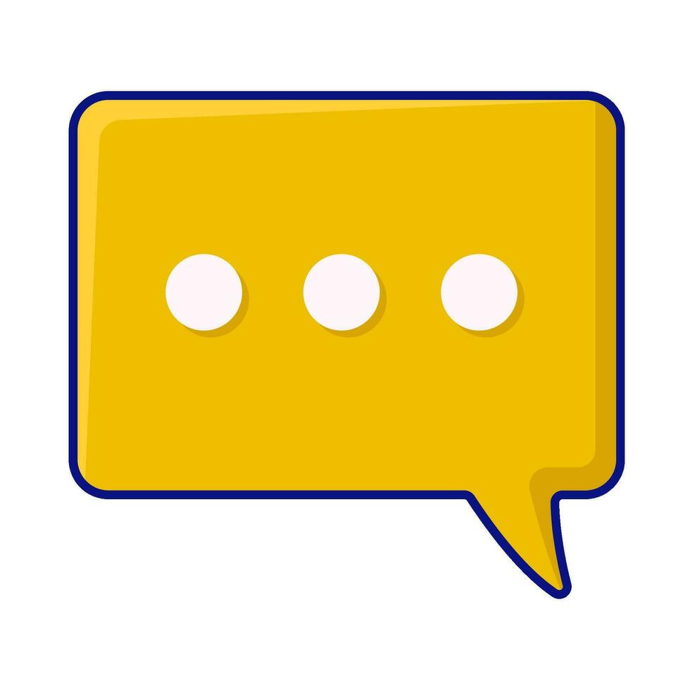 speech bubble communication illustration vector