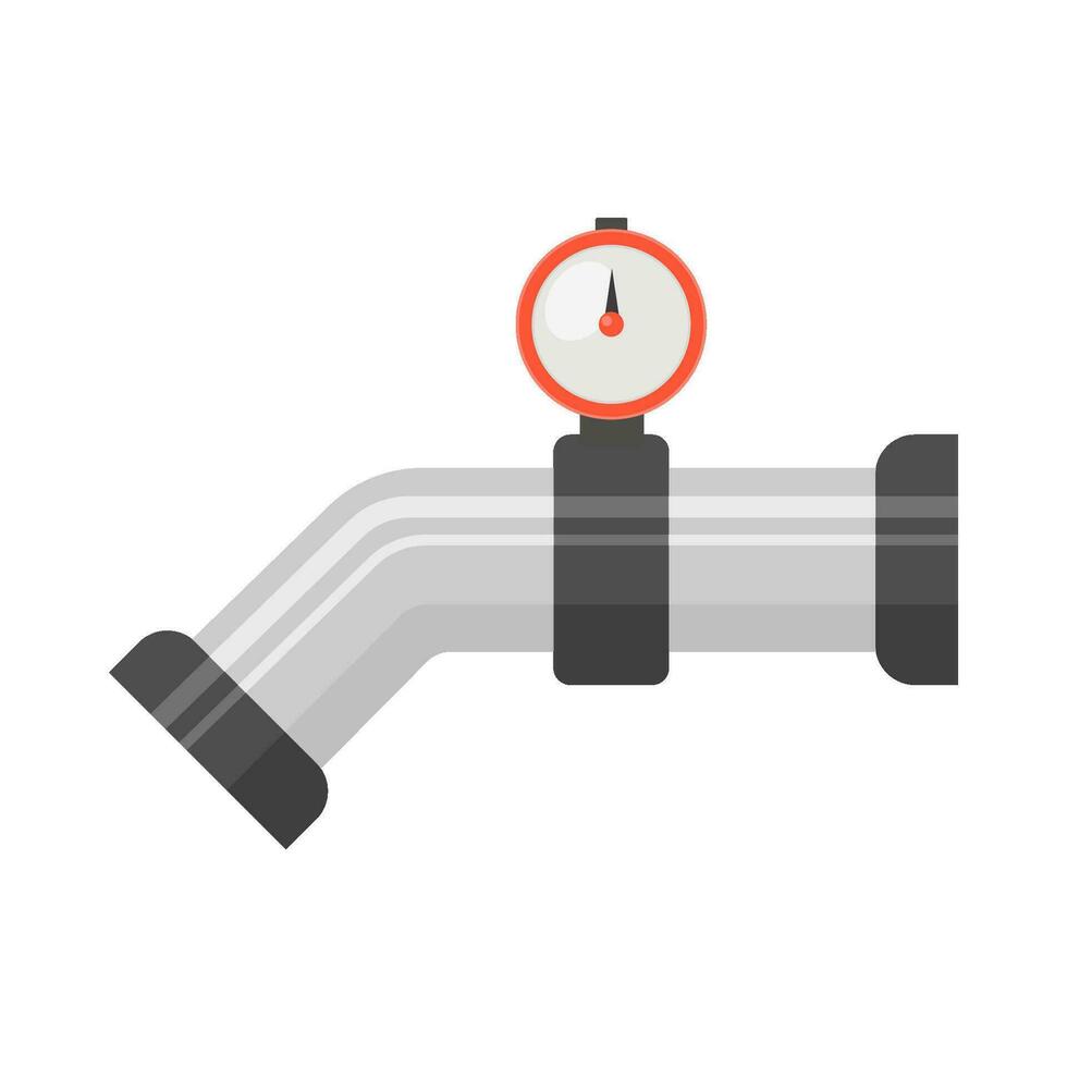 pipe water with speed illustration vector