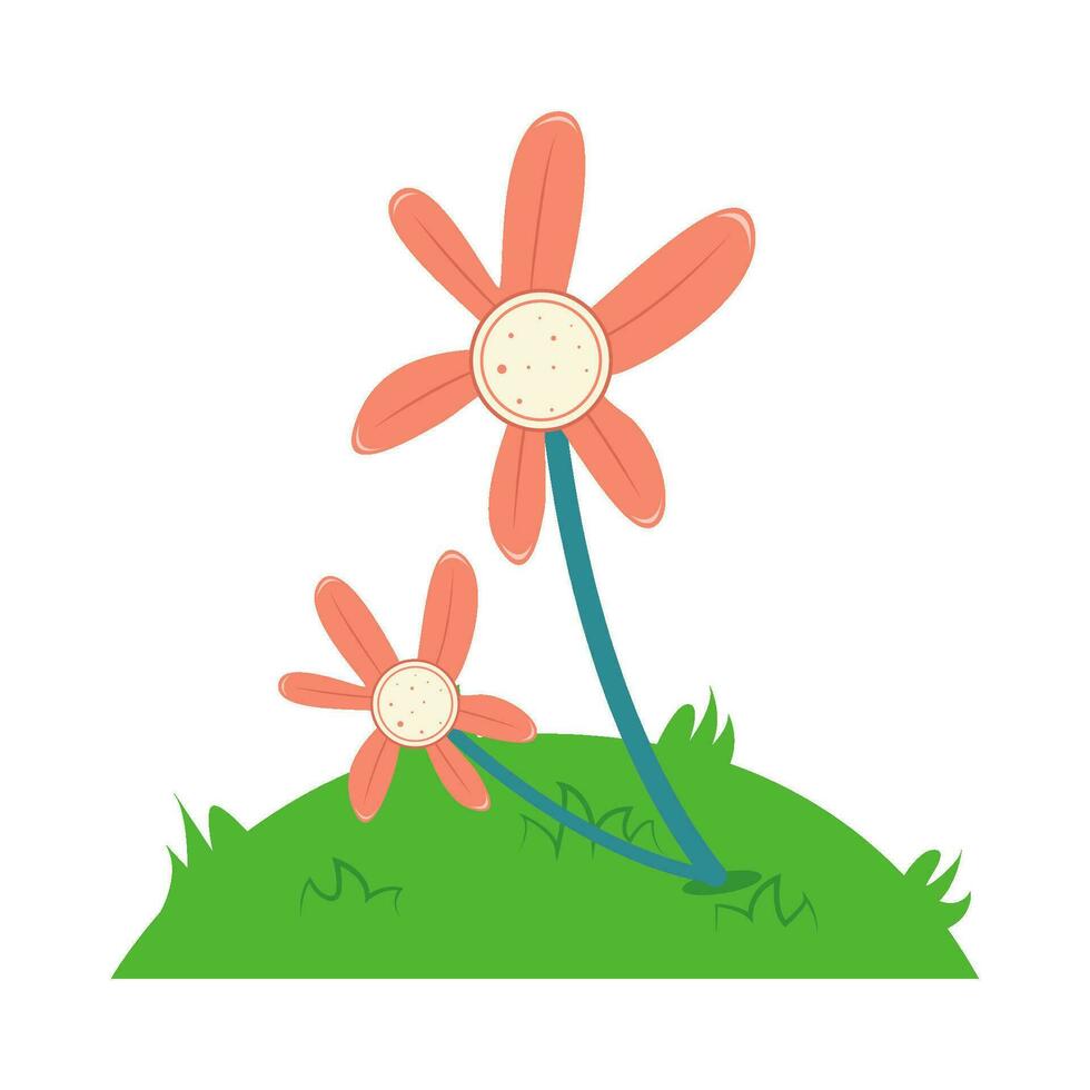 flower plant illustration vector