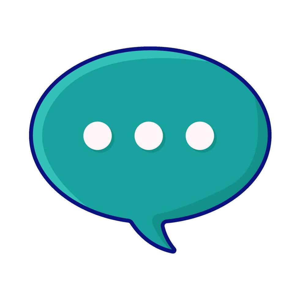 speech bubble communication illustration vector