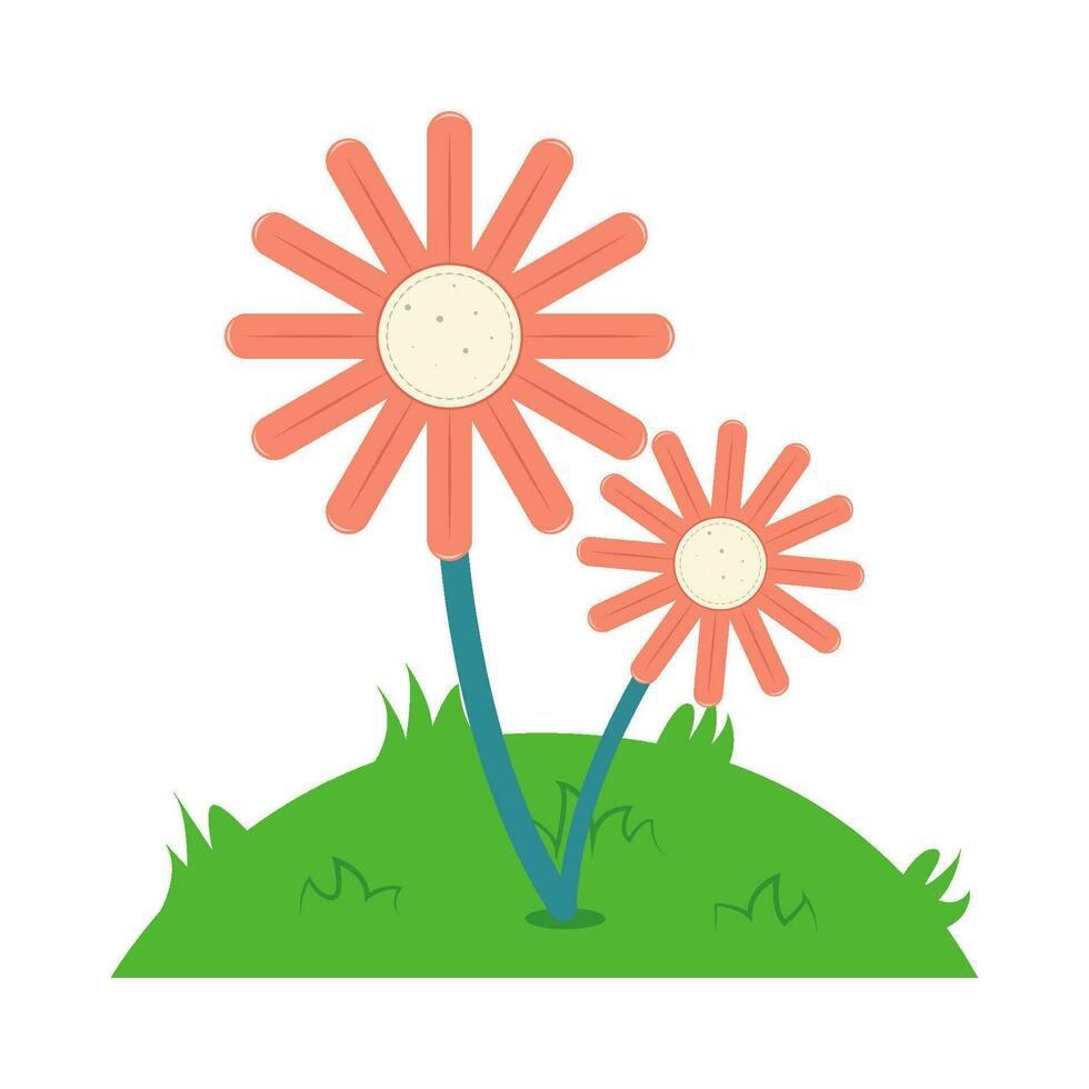 flower plant illustration vector