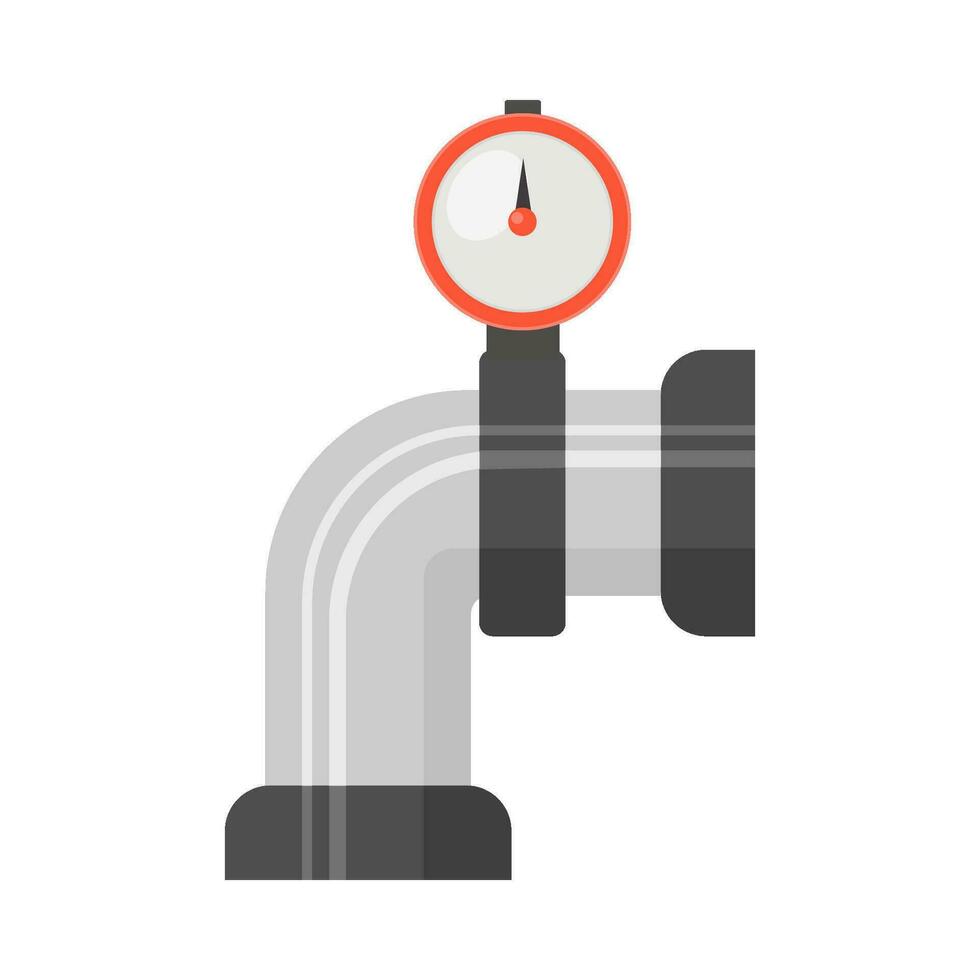 pipe water with speed illustration vector