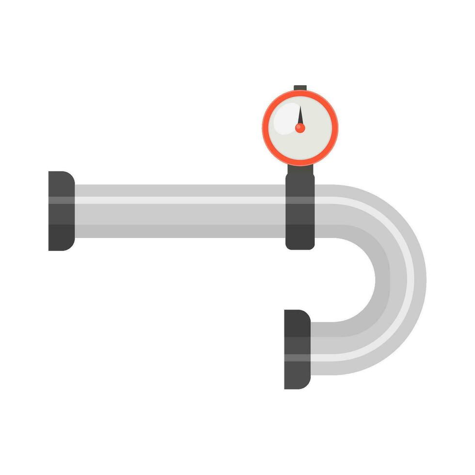 pipe water with speed illustration vector