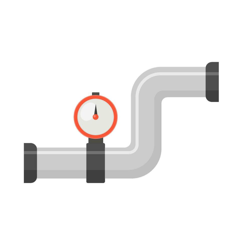 pipe waterwith speed illustration vector