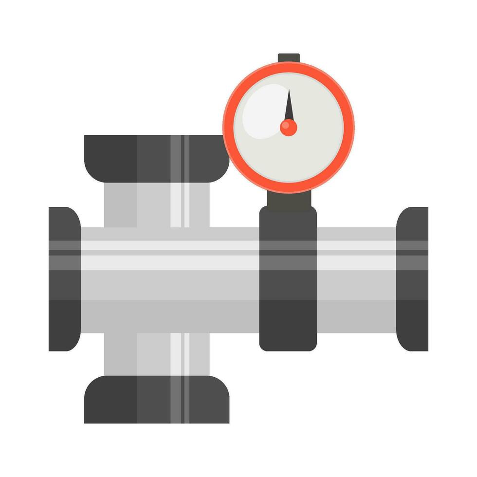 pipe water with speed illustration vector