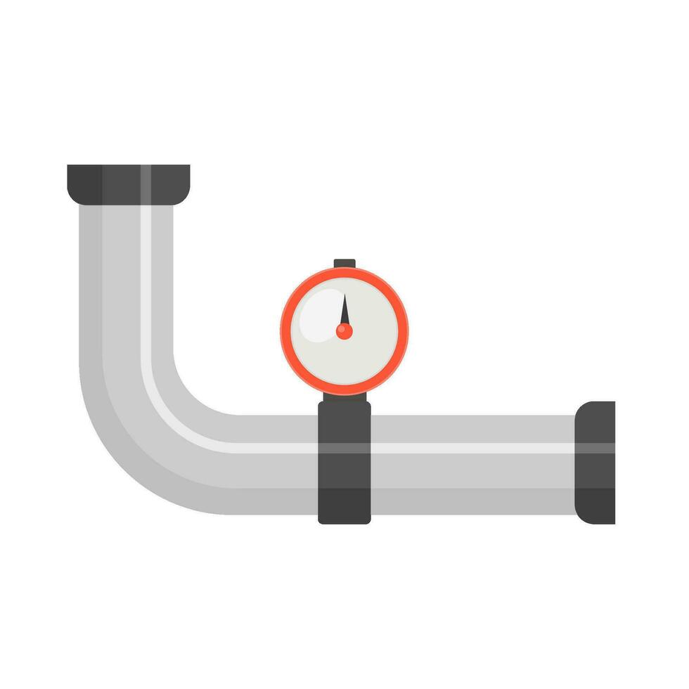 pipe water with speed illustration vector