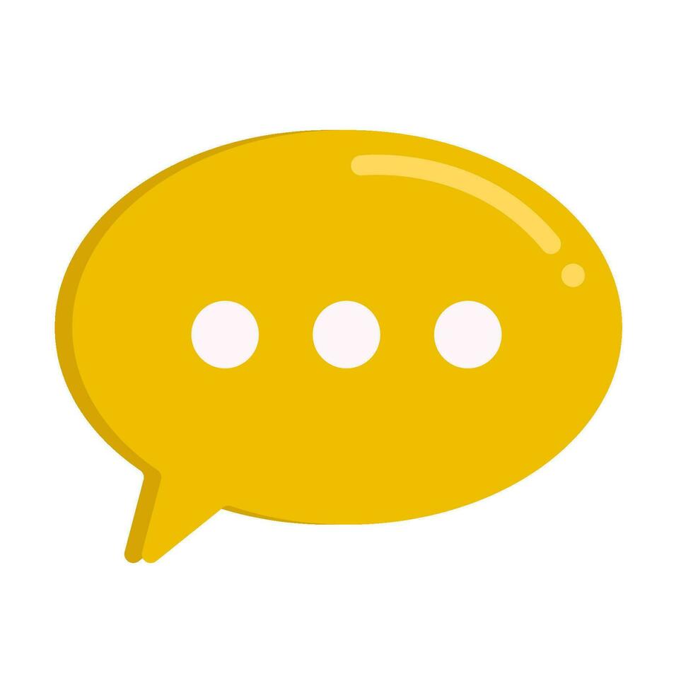 speech bubble communication illustration vector