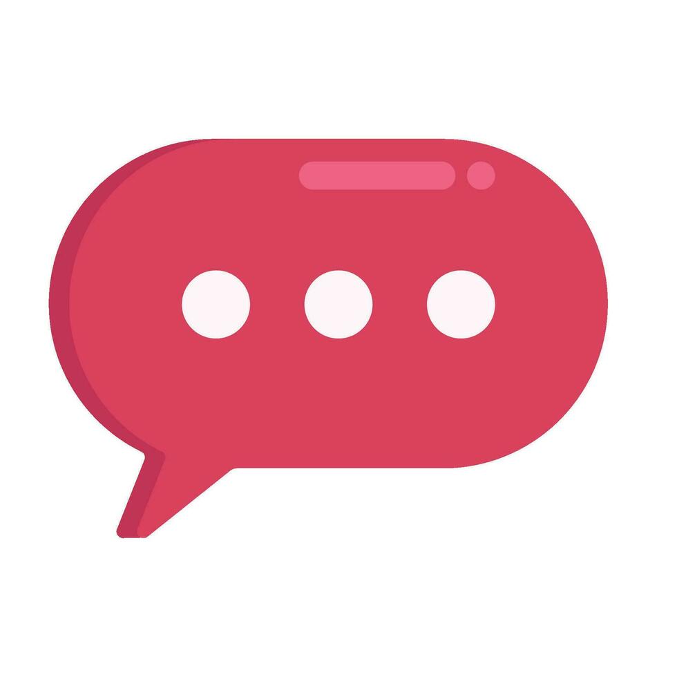 speech bubble communication illustration vector