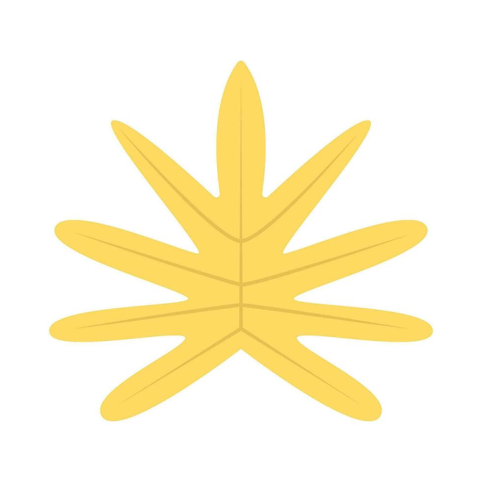 leaf flower illustration vector