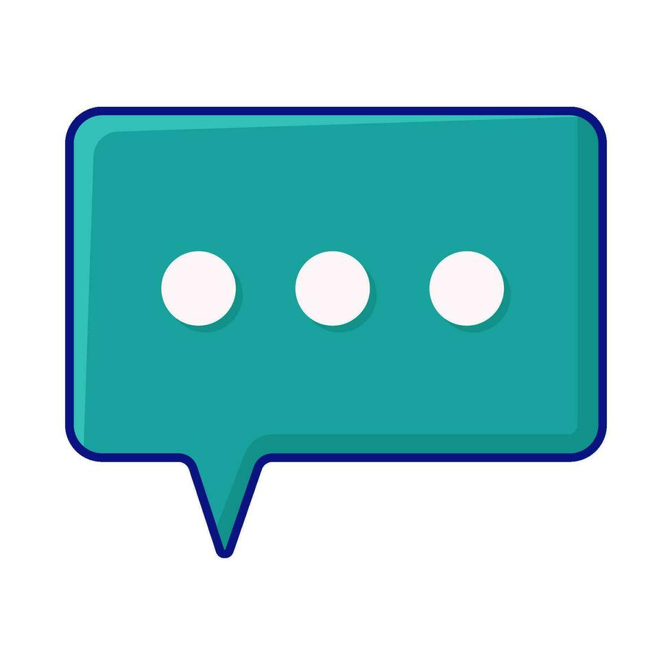 speech bubble communication illustration vector