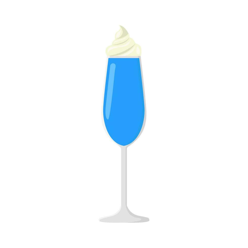 milkshake vanilla  illustration vector