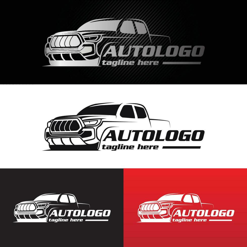 Automobile logo design vector