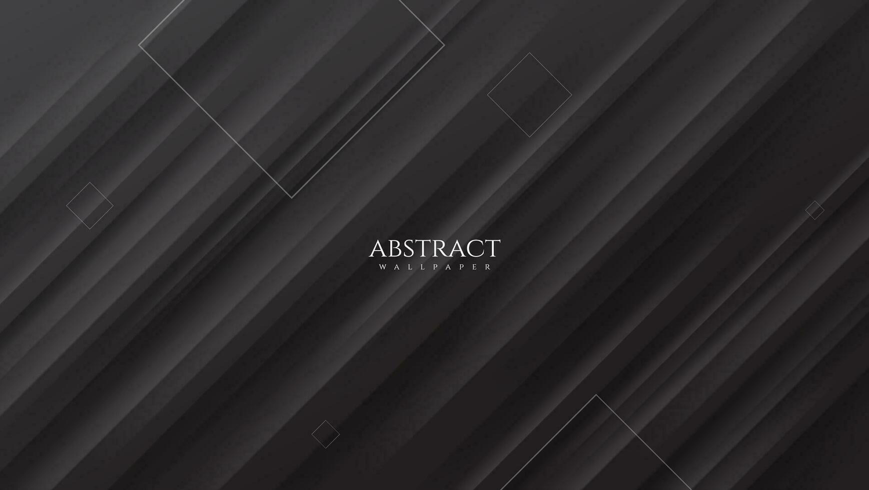 black abstract wallpaper background with diagonal stripes vector