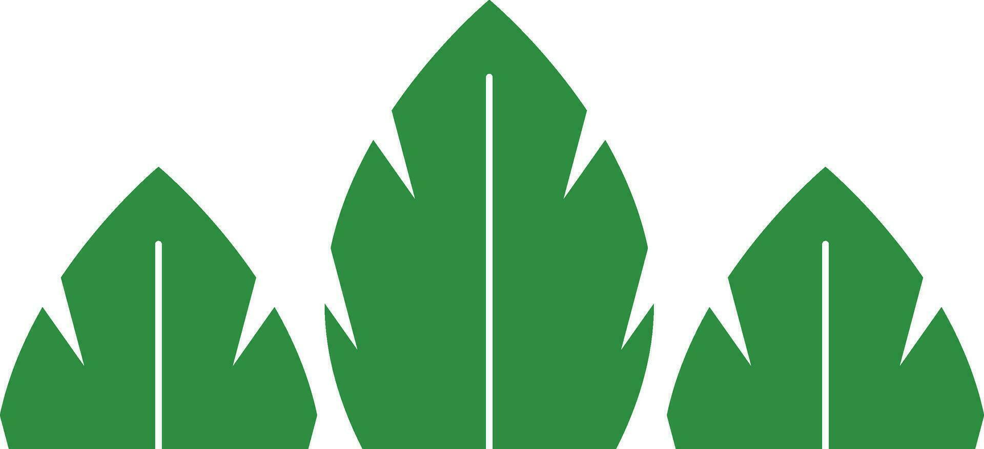 Montsera leaf logo icon vector element