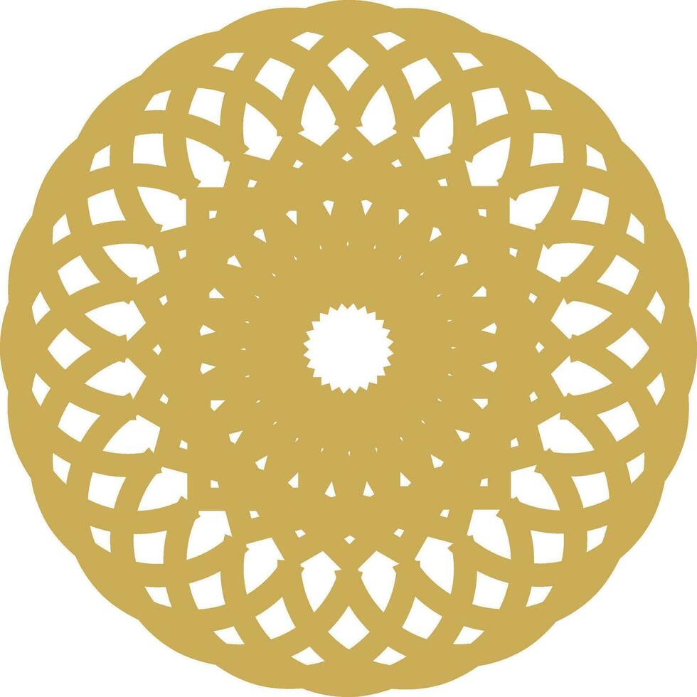 Abstract luxury mandala logo vector element