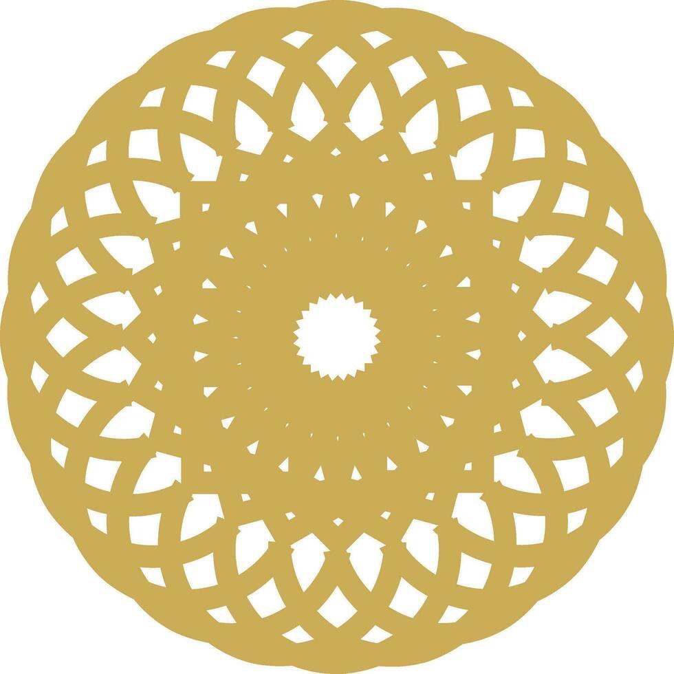 Abstract luxury mandala logo vector element