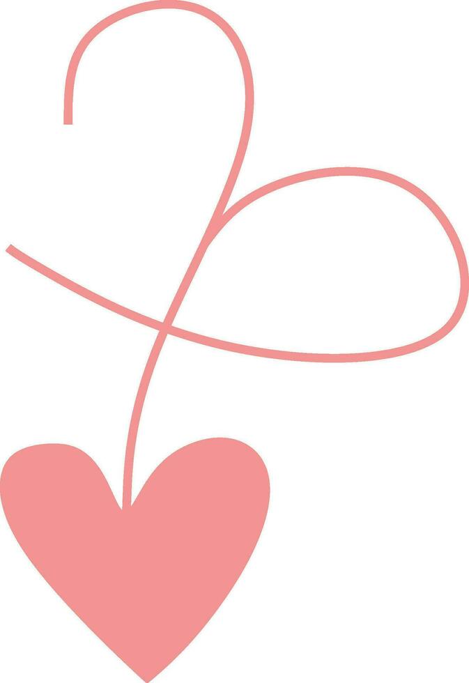 Love cute hand draw vector element